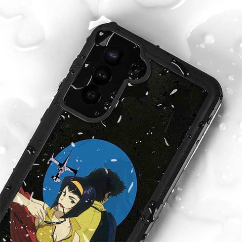 Cowboy Bebop Faye And Spike Galaxy S24 Waterproof Case